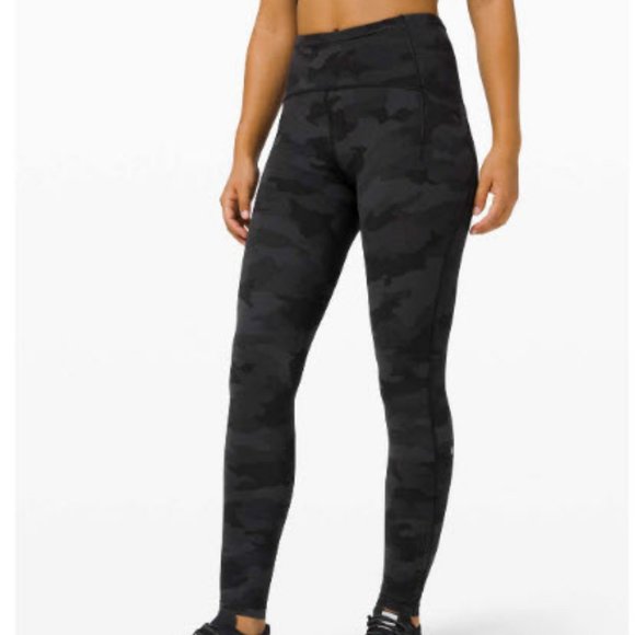 lululemon athletica Pants - Lululemon Swift Speed High-Rise Tight 28" Heritage 365 Camo Deep Coal Multi